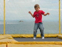 trampoline attività